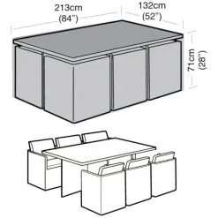 Hoes Voor Tuinmeubelen PE - 213 × 132 × 71 Cm 8 Hoes Voor Tuinmeubelen PE - 213 × 132 × 71 Cm -winkel in tuinmeubelen 1597234077 2 600