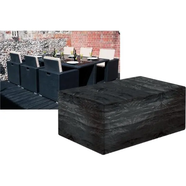 Hoes Voor Tuinmeubelen PE - 213 × 132 × 71 Cm 4 Hoes Voor Tuinmeubelen PE - 213 × 132 × 71 Cm - Afbeelding 2