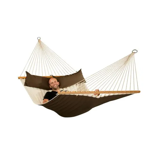 LA SIESTA Hangmat Alabama Kingsize Outdoor - Arabica - Afbeelding 2
