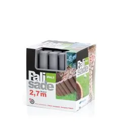 Borderrand Palissade Grijs - Ca. 270 Cm - Set Van 10 Stuks -winkel in tuinmeubelen borderrand palissade grijs 27 m 1676300051 2 600