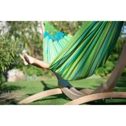 LA SIESTA Tweepersoonshangmat Brisa Outdoor - Limoengroen 9 LA SIESTA Tweepersoonshangmat Brisa Outdoor - Limoengroen -winkel in tuinmeubelen brisa lime double classic hammock outdoor 1609770124 240 600