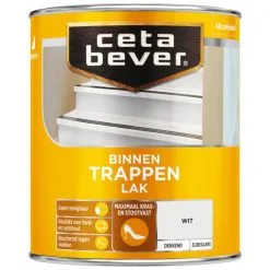Cetabever Trappenlak Dekkend, Wit - 750 Ml