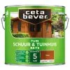 Cetabever Tuinbeits Schuur & Tuinhuis Transparant, Teak - 2,5 L -winkel in tuinmeubelen cetabever tuinbeits schuur tuinhuis transparant teak 25 l 1602056194 63 600