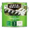 Cetabever Tuinbeits Tuinhout Dekkend, Ral 9010 - 2,5 L