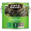 Cetabever Tuinbeits Tuinhout Transparant, Grijs (tuin 2018) - 2,5 L -winkel in tuinmeubelen cetabever tuinbeits tuinhout transparant grijs tuin 2018 25 l 1602056194 98 600