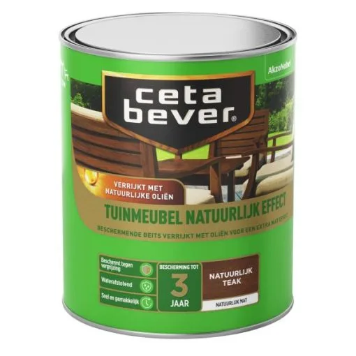 Cetabever Tuinmeubel Natuurlijk Effect, Teak - 750 Ml -winkel in tuinmeubelen cetabever tuinmeubel natuurlijk effect teak 750 ml 1602056194 105 600