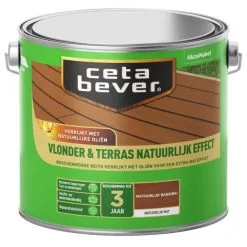 Cetabever Vlonder & Terras Natuurlijk Effect, Bankirai - 2,5 L
