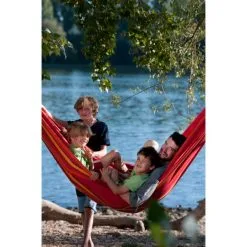 LA SIESTA Tweepersoonshangmat Currambera - Kersenrood 12 LA SIESTA Tweepersoonshangmat Currambera - Kersenrood -winkel in tuinmeubelen currambera cherry cotton double classic hammock 1609770125 267 600