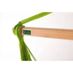 LA SIESTA Hangstoel Domingo Basic Outdoor - Limoengroen -winkel in tuinmeubelen domingo lime weatherresistant basic hammock chair 1610439756 4 600