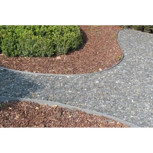 Ecoo Tuin- Of Vijverafboording Ecolat 14 Cm - 10 M Grijs 4 Ecoo Tuin- Of Vijverafboording Ecolat 14 Cm - 10 M Grijs - Afbeelding 2