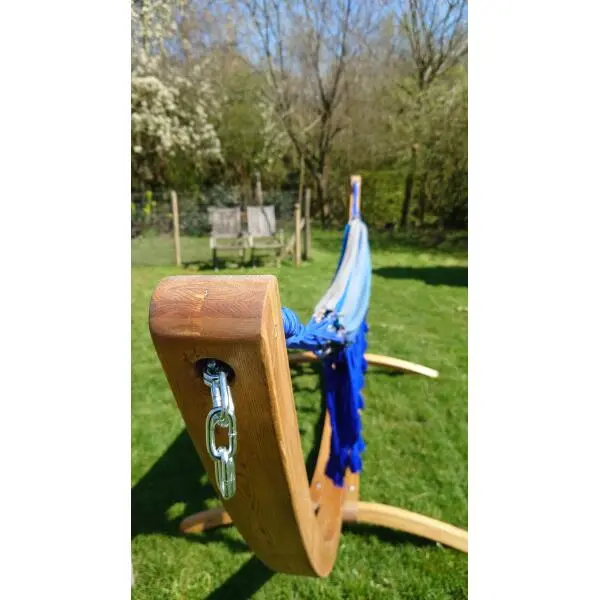 LA SIESTA Hangmattenstandaard Elipso Nature - Kingsize 4 LA SIESTA Hangmattenstandaard Elipso Nature - Kingsize - Afbeelding 2