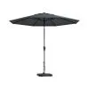 Madison Parasol Paros II Luxe Ø 300 Cm - Grijs -winkel in tuinmeubelen madison parasol paros ii luxe grijs 1612872563 1 600