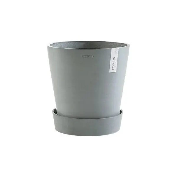 ECOPOTS Amsterdam Onderschotel Op Wielen - Blauwgrijs Ø 41,60 Cm 6 ECOPOTS Amsterdam Onderschotel Op Wielen - Blauwgrijs Ø 41,60 Cm - Afbeelding 4