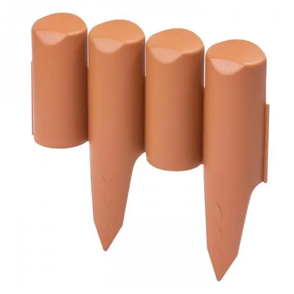 Tuinafboording Terracotta 2,5 M - Set Van 10 Stuks 6 Tuinafboording Terracotta 2,5 M - Set Van 10 Stuks - Afbeelding 4