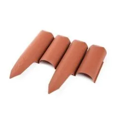 Tuinafboording Terracotta 2,5 M - Set Van 10 Stuks 11 Tuinafboording Terracotta 2,5 M - Set Van 10 Stuks -winkel in tuinmeubelen palissade afboording 25m 1484062290 5 600