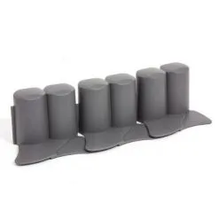 Palissade Met Rand Grijs - 3 Meter - Set Van 8 Stuks 8 Palissade Met Rand Grijs - 3 Meter - Set Van 8 Stuks -winkel in tuinmeubelen palissade lvorm grijs 3 m 1484062210 3 600