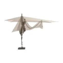 Madison Parasol Asymetric Sideway 360 × 220 Cm - Taupe -winkel in tuinmeubelen parasol asymetriq sideway 360x220 polyester taupe grade 6 1613650042 2 600