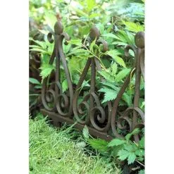 ESSCHERT DESIGN Perkhekje Gietijzer Breed Model 39 × 29,5 Cm -winkel in tuinmeubelen perkhekje breed model 39 x 295 cm 1484053178 3 600