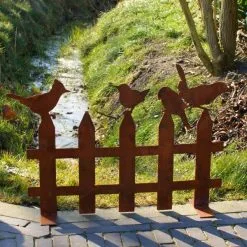 Perkhekje Met Vier Vogels - Decoroest -winkel in tuinmeubelen perkhekje met vier vogels decoroest 1519818743 3 600