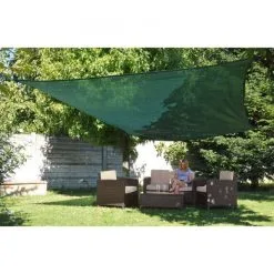 Verdemax Schaduwzeil Met Bevestigingsringen 3,6 × 3,6 M