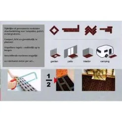 Tuinpadplaten - Grondplaten Bruin - Set Van 8 Stuks 10 Tuinpadplaten - Grondplaten Bruin - Set Van 8 Stuks -winkel in tuinmeubelen tuinpadplaten grondplaten bruin 1484056887 5 600