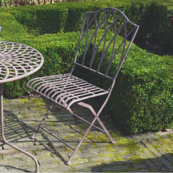 ESSCHERT DESIGN Tuinstoel Elegant - Metaal 4 ESSCHERT DESIGN Tuinstoel Elegant - Metaal - Afbeelding 2