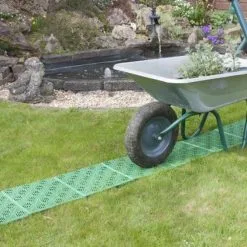 Tuintegel Kunststof Groen - Set Van 5 Stuks -winkel in tuinmeubelen tuintegel kunststof groen 1484061835 4 600