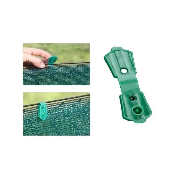 Vasthechtingsclips Voor Netten / Doeken / Schermen - Set Van 20 Stuks 3 Vasthechtingsclips Voor Netten / Doeken / Schermen - Set Van 20 Stuks