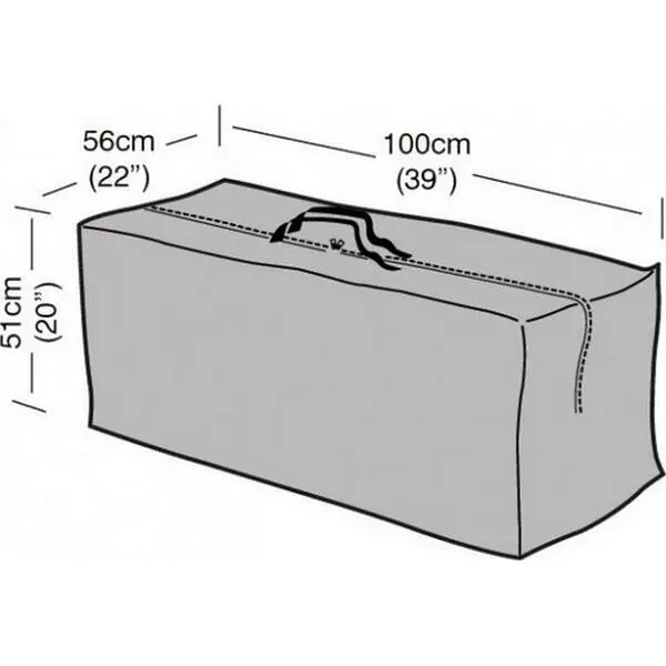 Weerbestendige Opbergtas Voor Tuinkussens Tot 100 Cm 3 Weerbestendige Opbergtas Voor Tuinkussens Tot 100 Cm