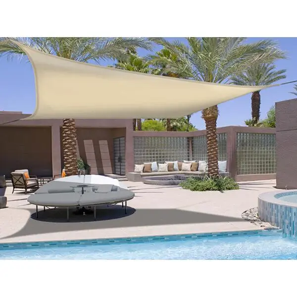 Zonnescherm Schaduwdoek Vierkant - Crème 3,4 × 3,4 M 3 Zonnescherm Schaduwdoek Vierkant - Crème 3,4 × 3,4 M